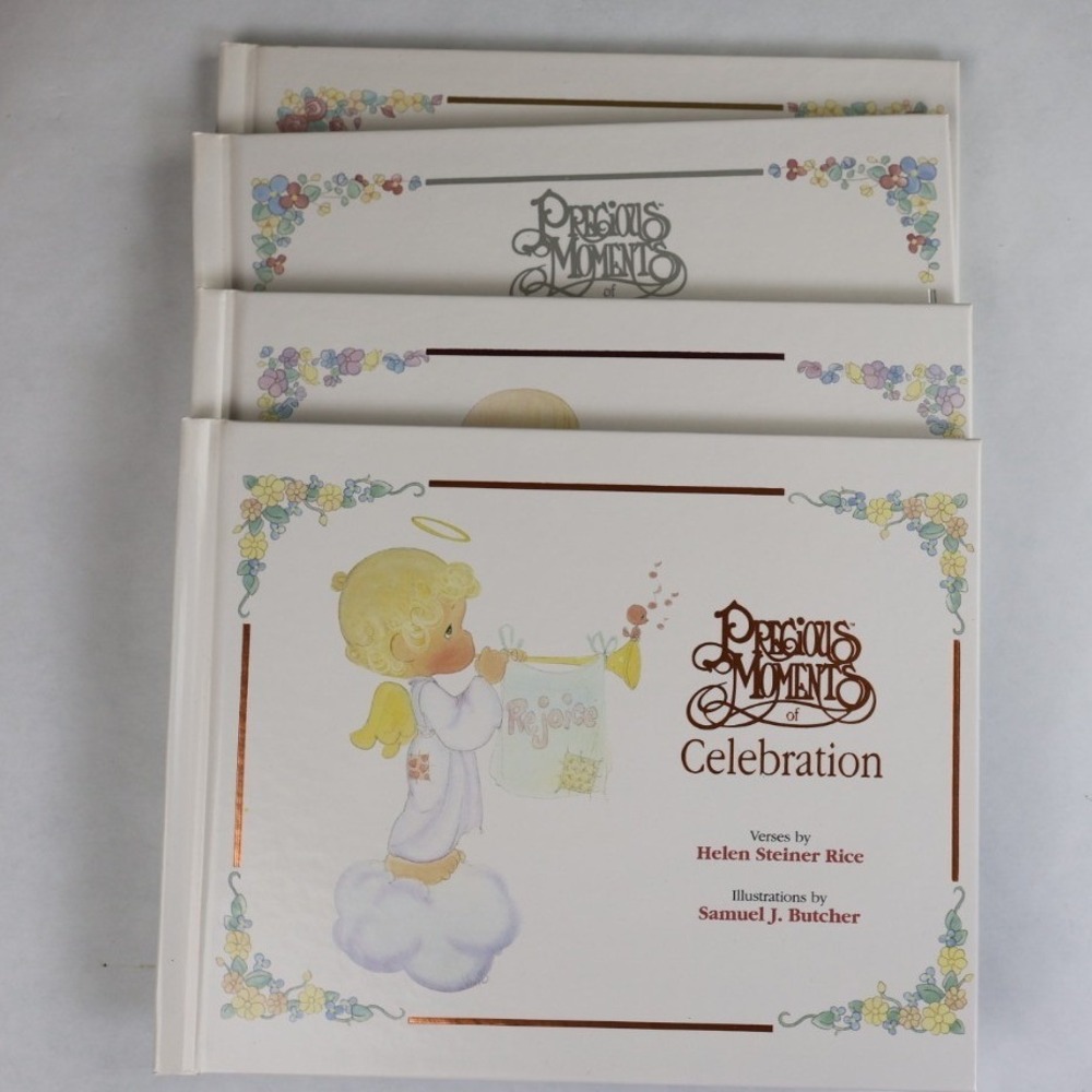 Precious‎ Moments 4 Book Set Helen Steiner Rice Samuel Butcher Guideposts Poetry